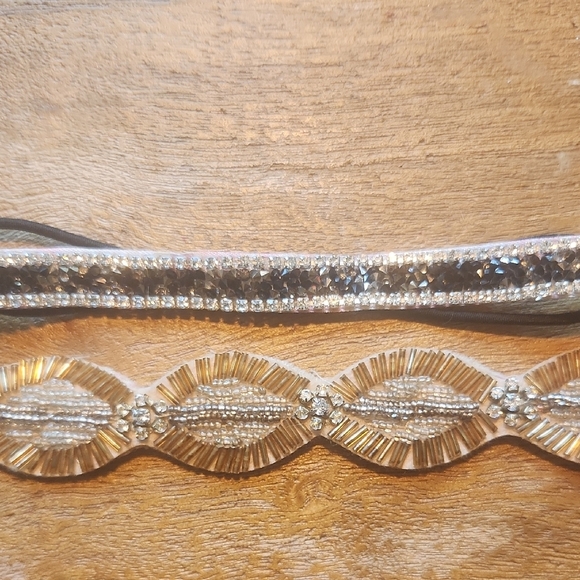 Francesca's Collections Gold and Black Hair Accessories NWOT - Picture 2 of 5